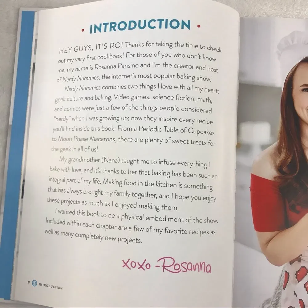 ‎**Book** Nerdy Mummies cookbook by Rosanna Pansino